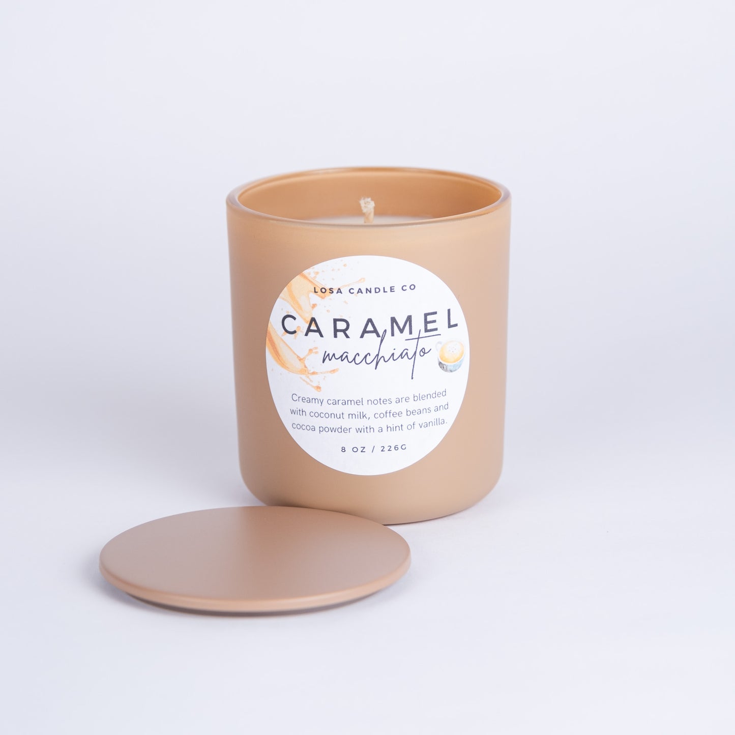 Caramel Macchiato 8oz Candle