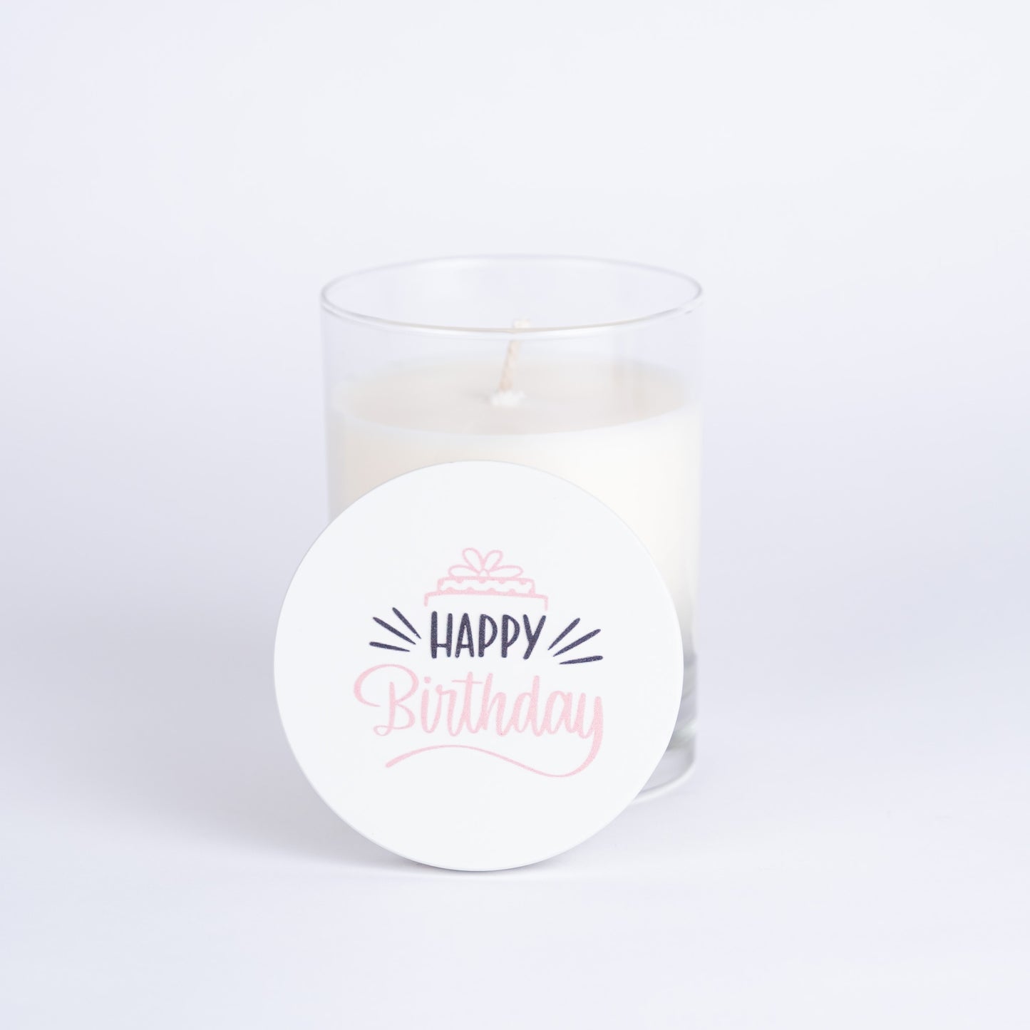 Drinking Glass "Thank you" 10oz Candle