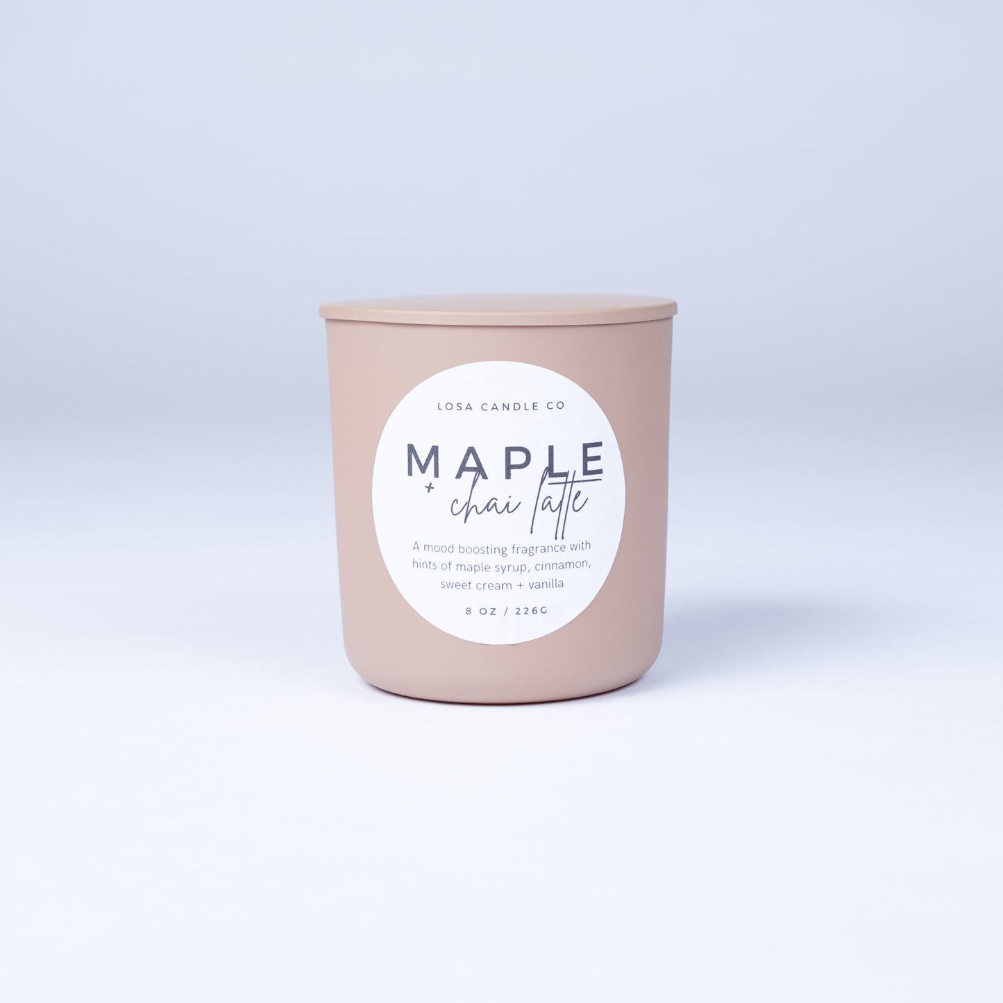 Maple & Chai Latte 8oz Candle