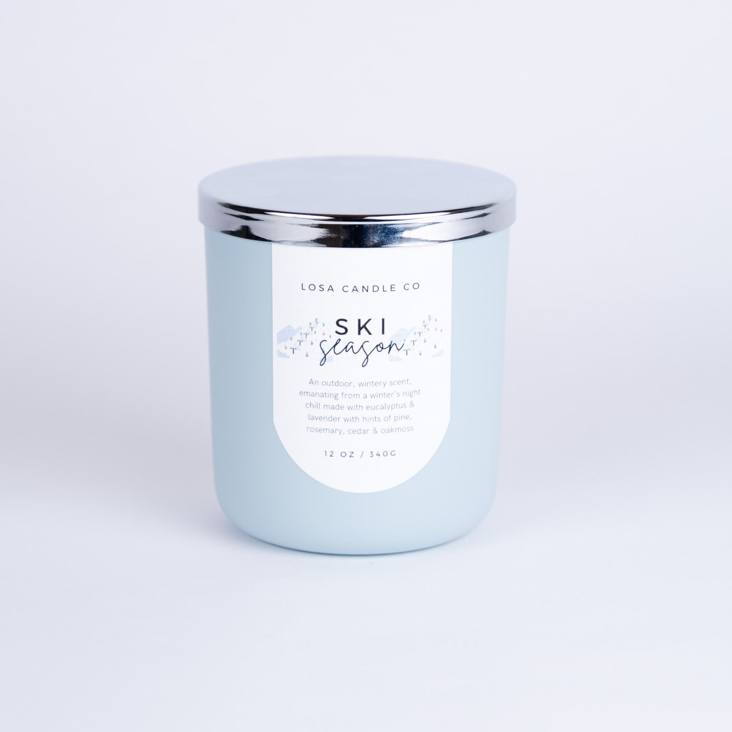 Ski Season 12oz Double Wick Candle
