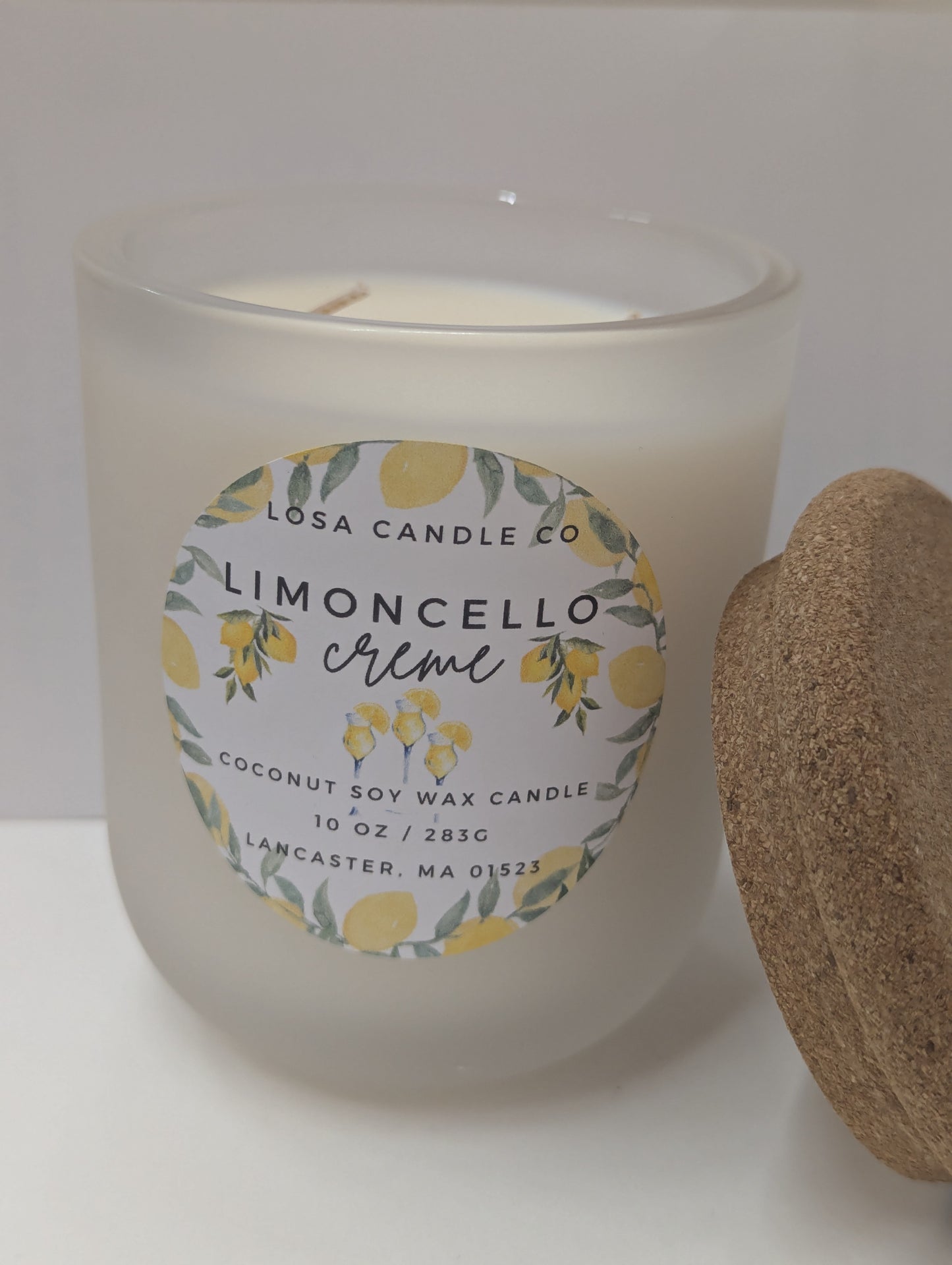 Limoncello Creme 2 Wick 10oz Candle