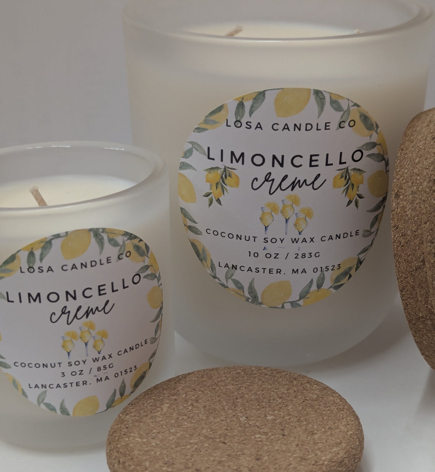 Limoncello Creme 2 Wick 10oz Candle