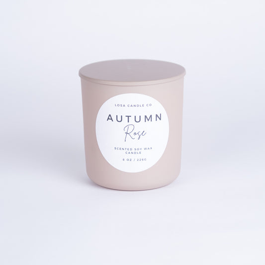 Autumn Rose 8oz Candle