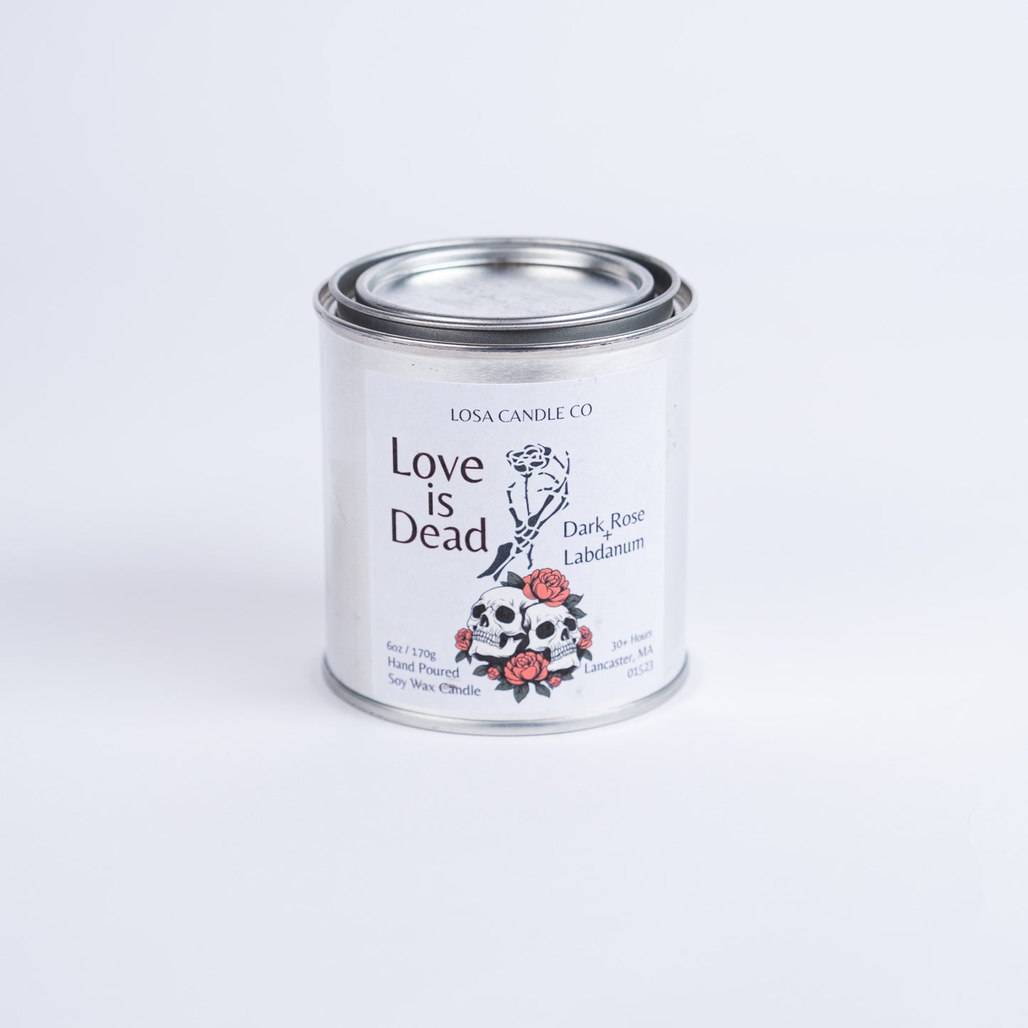 Love Is Dead 6oz Paint Pint Candle