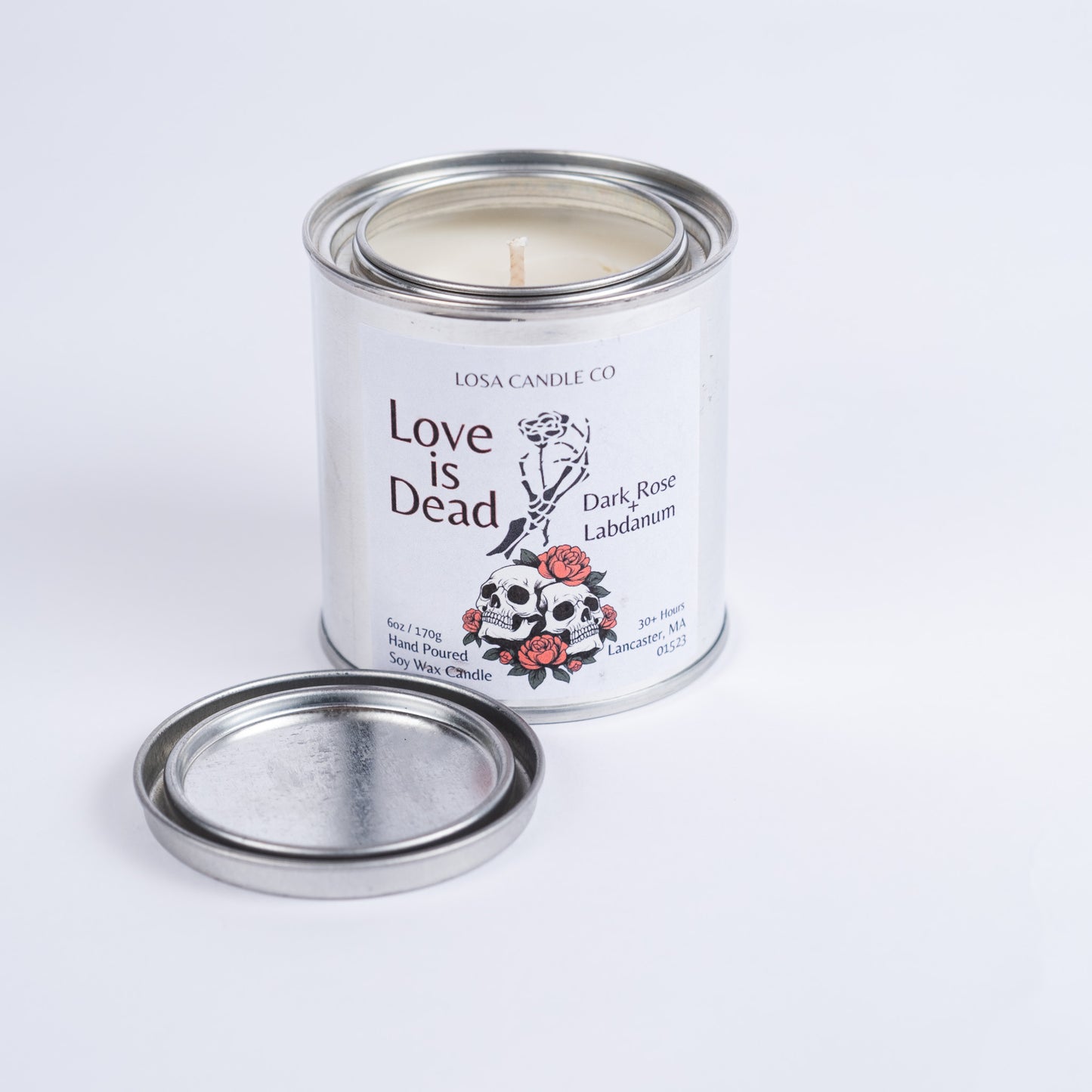 Love Is Dead 6oz Paint Pint Candle