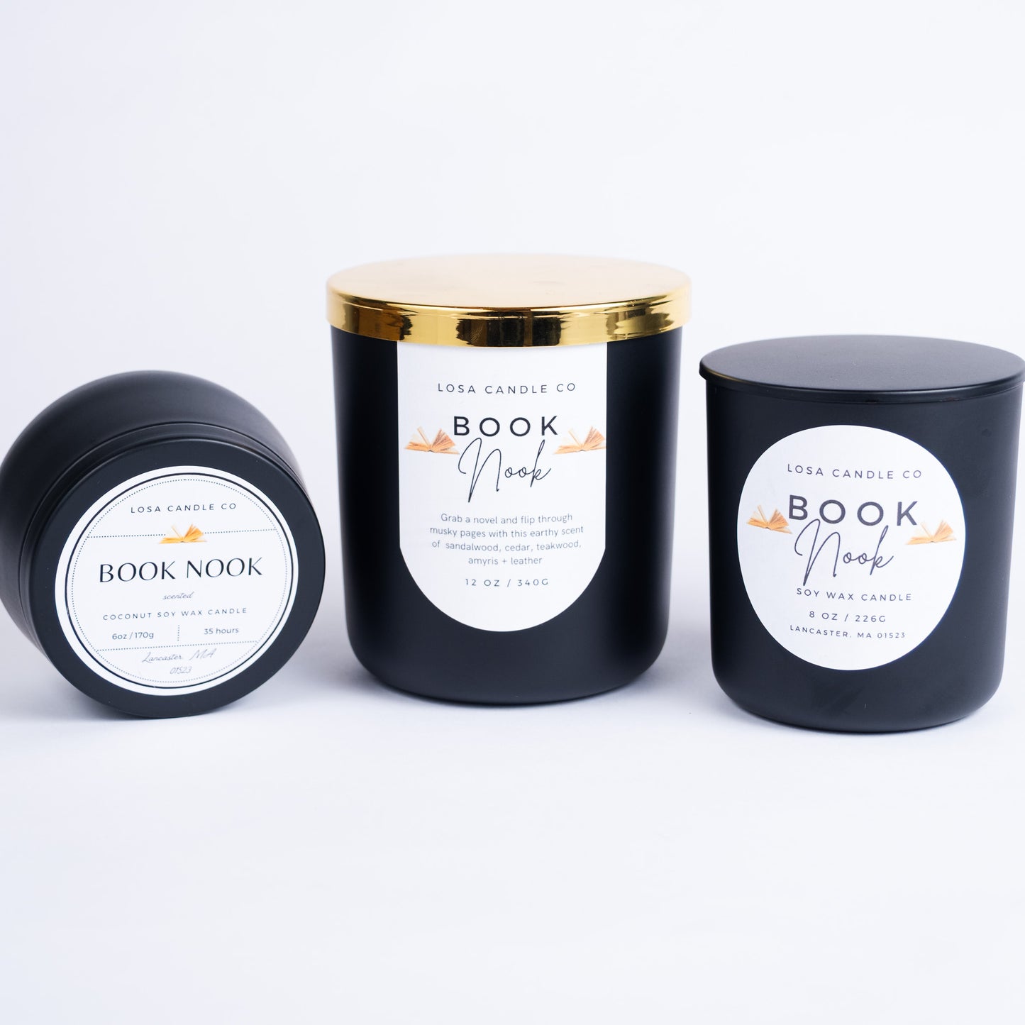 Book Nook 8oz Candle