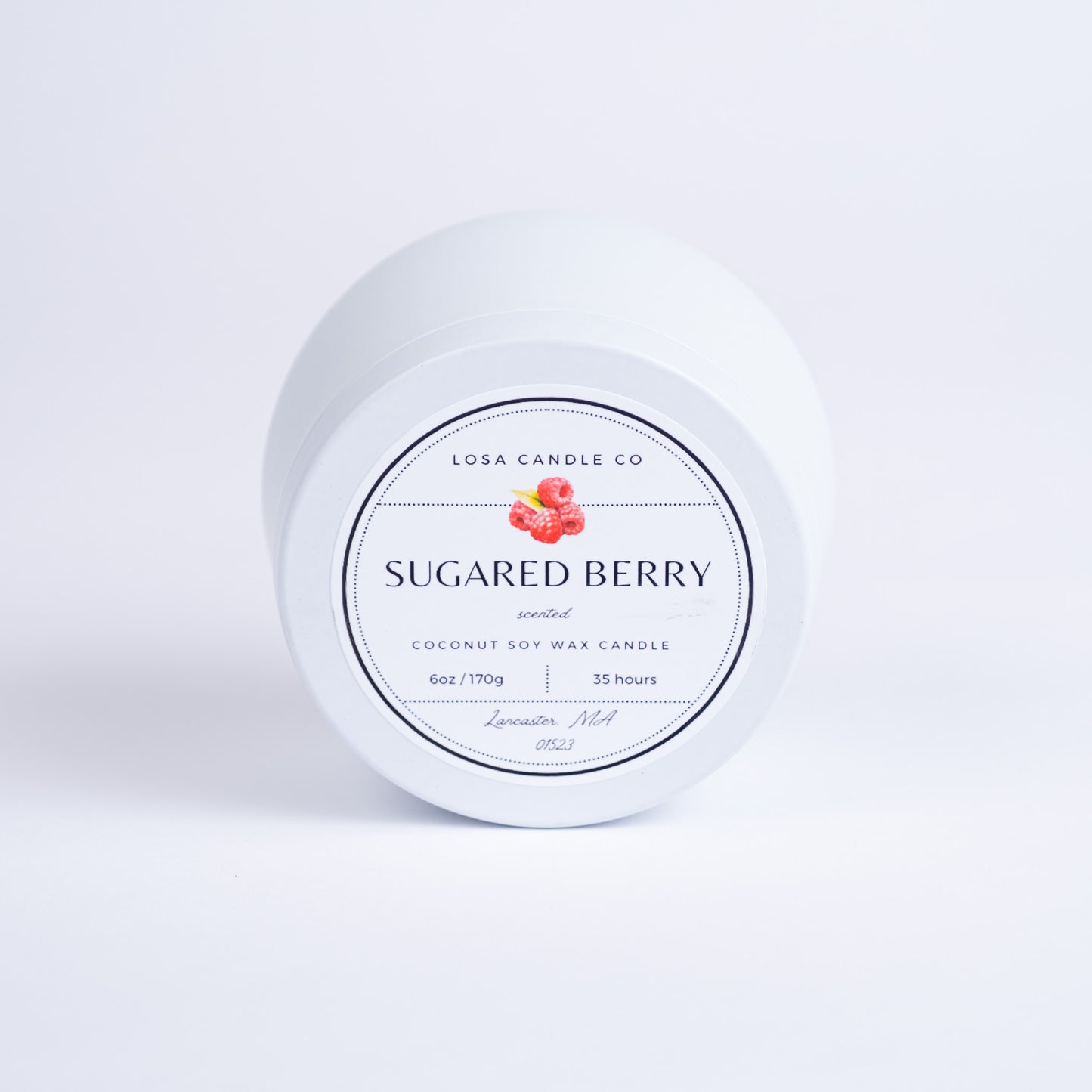 Sugared Berry 6oz Candle Tin