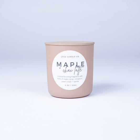Maple & Chai Latte 8oz Candle