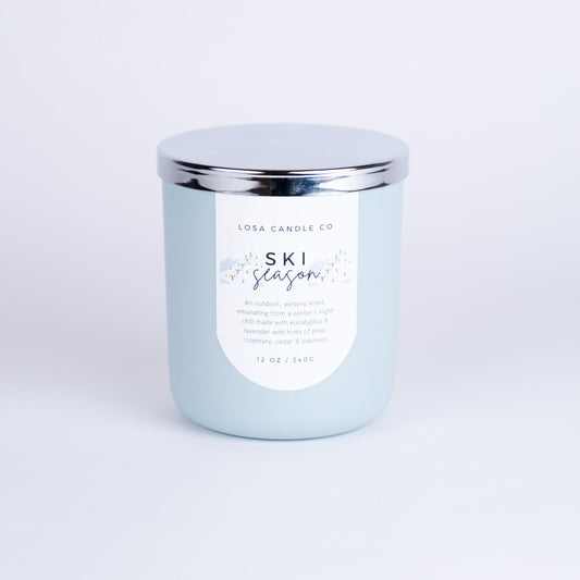 Ski Season 12oz Double Wick Candle