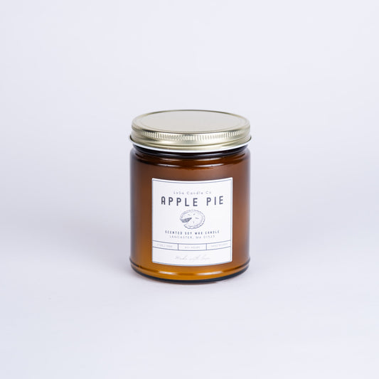Apple Pie 7oz Amber Jar Candle