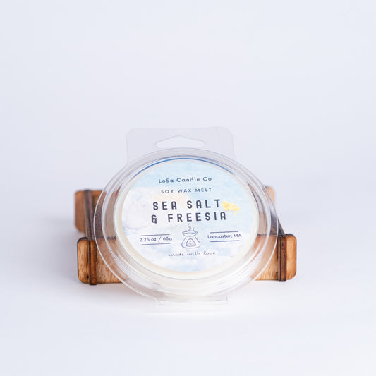 Sea Salt + Freesia Wax Melt