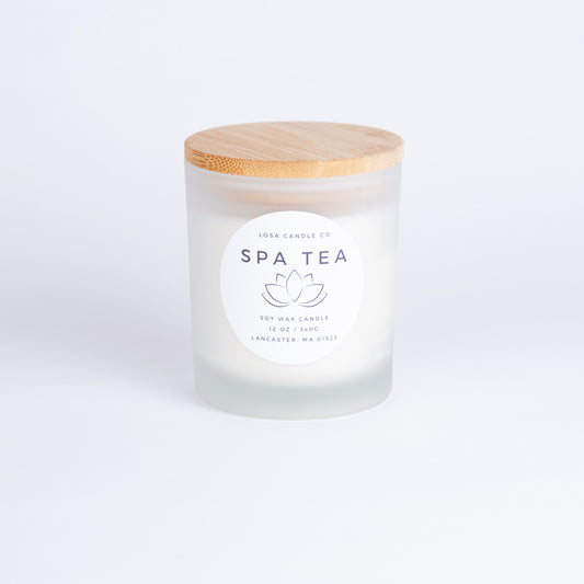 Spa Tea 12oz Double Wick Candle