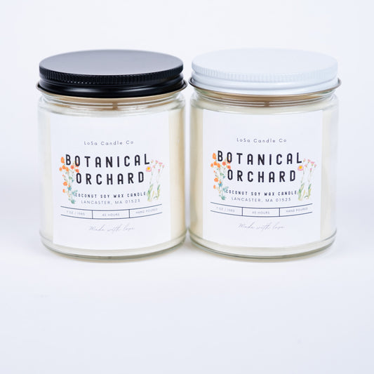 Botanical Orchard 7oz Clear Jar Candle