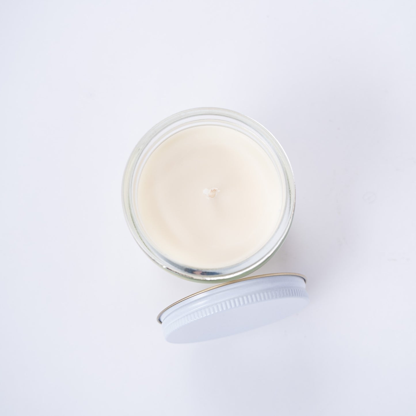 Lavender Driftwood 7oz Clear Jar Candle