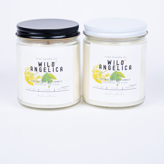 Wild Angelica 7oz Clear Jar Candle