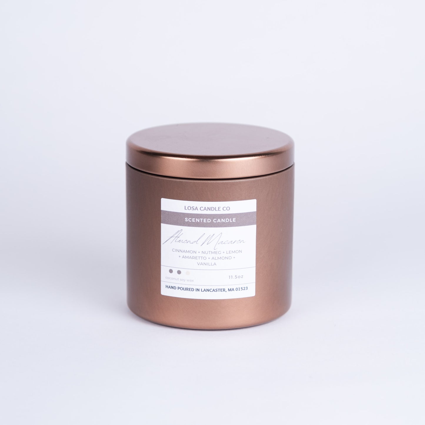 Almond Macaron 11.5oz Scented Double Wick Candle