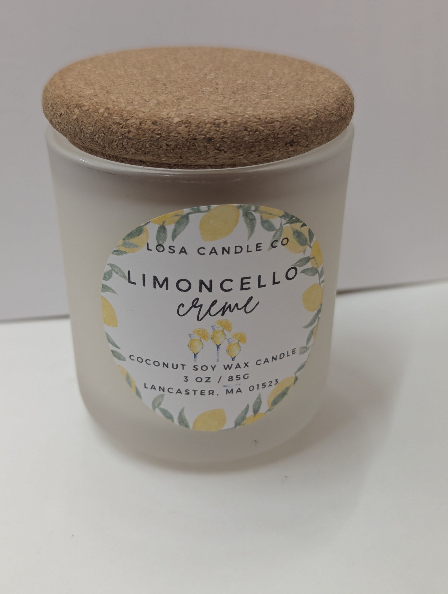 Limoncello Creme 3oz Candle