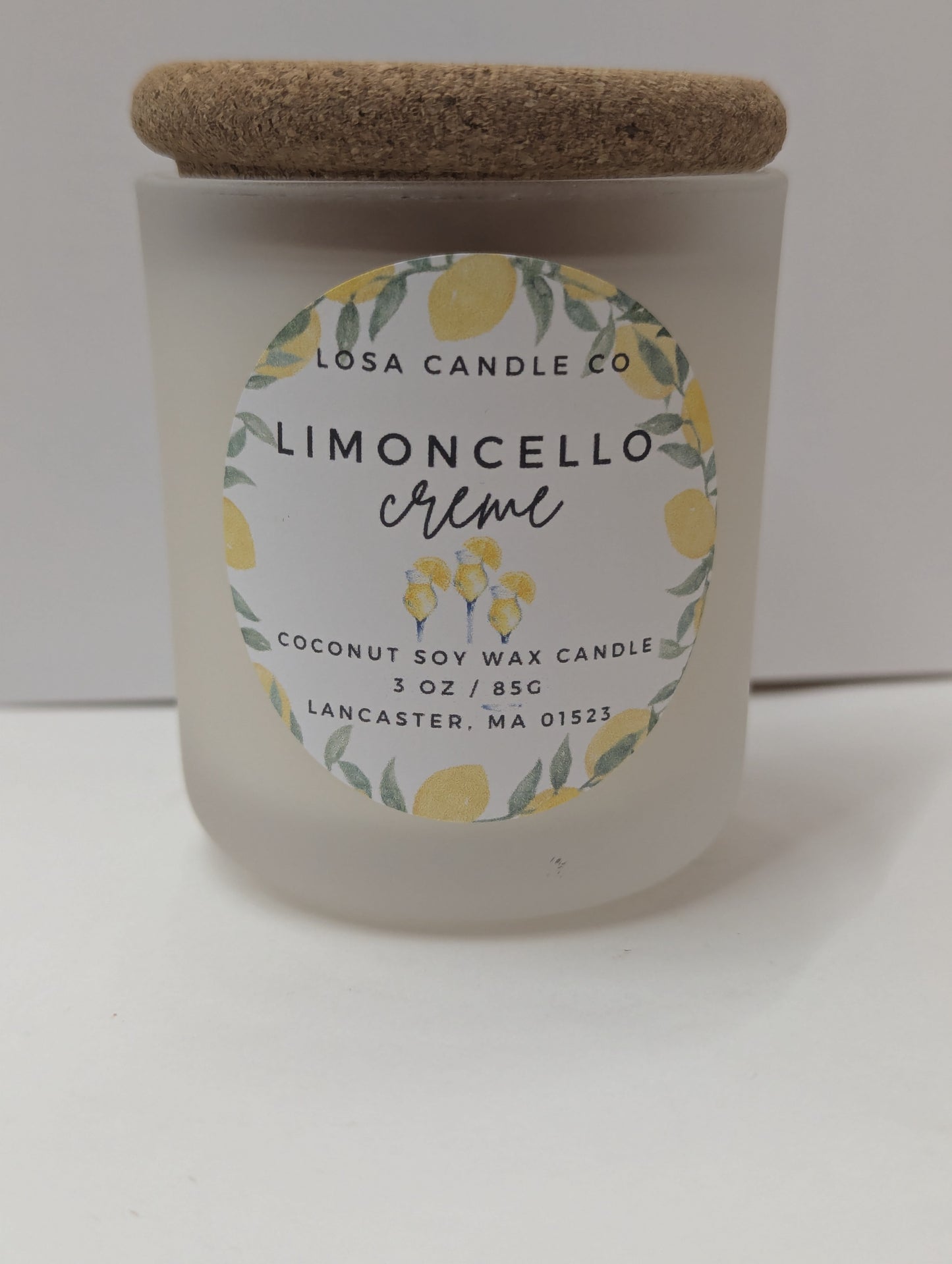 Limoncello Creme 3oz Candle