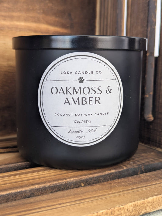 Woodland Spice 3 Wick 17oz Candle