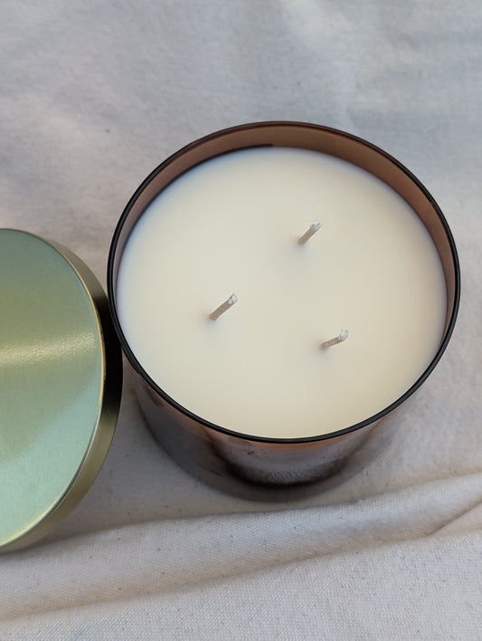 Brandied Pear 17oz Amber Jar Candle